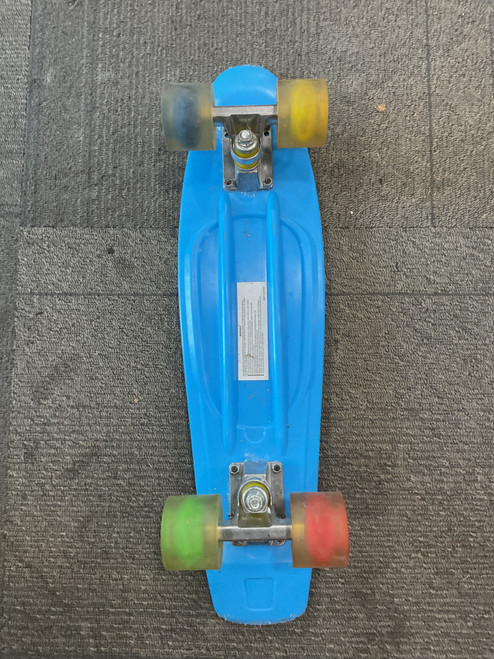 Vist Large View of Product Image Which is Used MERKAPA PENNY BOARD LIGHT UP WHEELS Other Skateboard Royal Blue