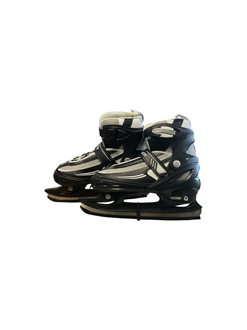 Vist Large View of Product Image Which is Used Lake Placid SUMMIT ADJUSTABLE ICE SKATES Youth Hockey Skate Adjustable