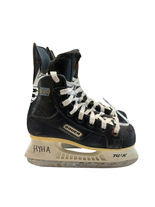 Vist Large View of Product Image Which is Used Bauer IMPACT 75 SZ Y 11 Youth Hockey Skate Youth 11.0