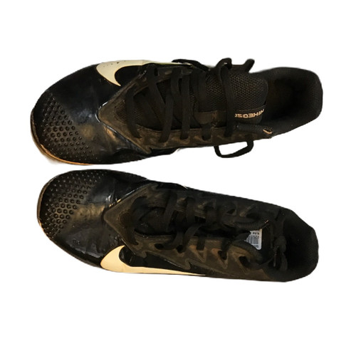 Vist Large View of Product Image Which is Used Nike 856494-010 Jr FB Cleats Black Junior 04.5