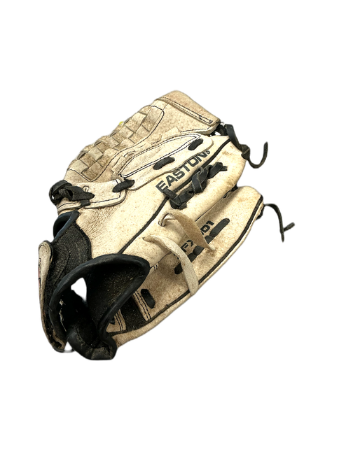 Vist Large View of Product Image Which is Used Easton ZFX301 BB/SB Glove RH Throw White 10 1/2"
