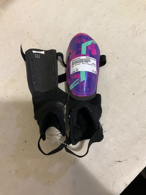Vist Large View of Product Image Which is Used Dsg Soccer Shin Guards Youth Pink XS