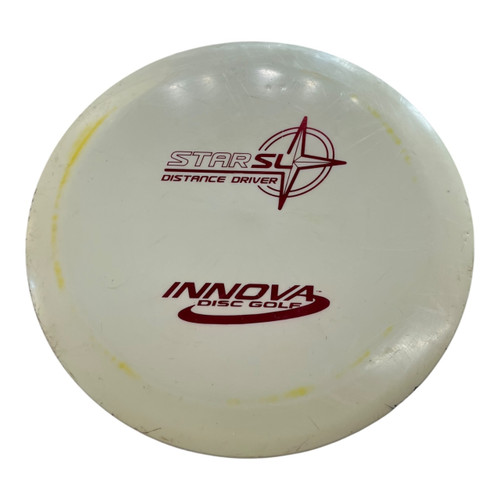 Vist Large View of Product Image Which is Used Innova STAR PFN SL Disc Golf Driver White 166g