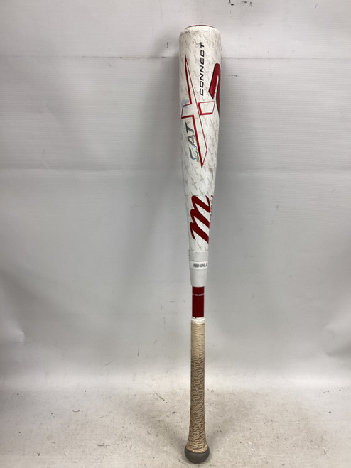 Vist Large View of Product Image Which is Used Marucci CAT X2 CONNECT BB/SB USSSA 2 3/4 Bat 30"