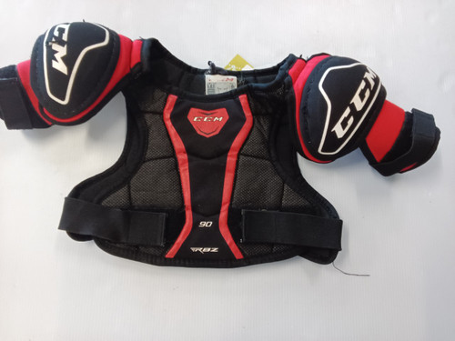 Vist Large View of Product Image Which is Used CCM Youth Shoulder Pads LG