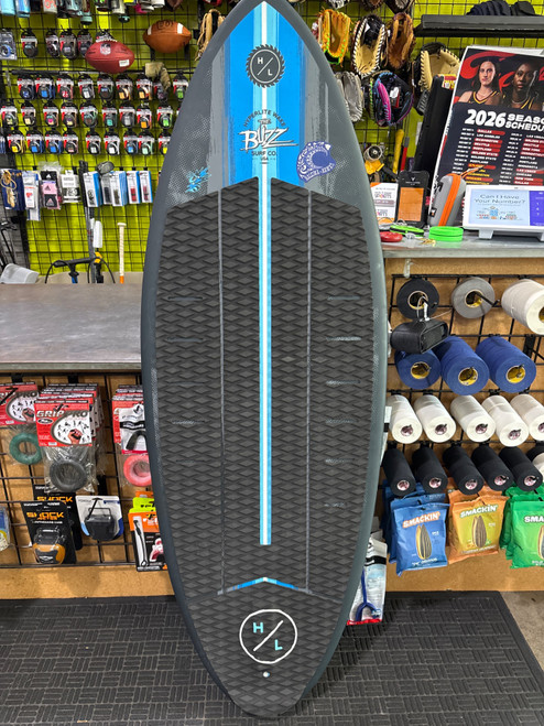 Vist Large View of Product Image Which is Used Hyperlite THE BUZZ 5FT 2IN Surf Wakeboard Royal Blue 157 cm