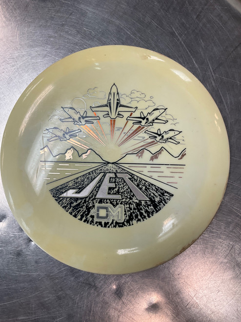 Vist Large View of Product Image Which is Used Streamline JET DM DRIVER Disc Golf Driver Yellow