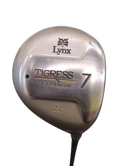 Vist Large View of Product Image Which is Used Lynx TIGRESS Womens Fairway Wood RH 7 Wood
