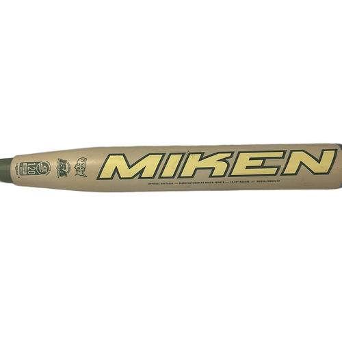 Vist Large View of Product Image Which is Used Miken 2021 DC SUPERMAX BB/SB Slowpitch Bat 34"