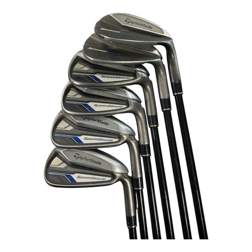 Vist Large View of Product Image Which is Used Taylormade SPEEDBLADE Mens Iron Set RH 6I-SW