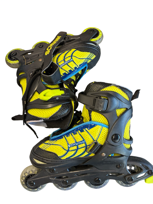 Vist Large View of Product Image Which is Used Schwinn SCWINN Child Rec Fitness Skates Yellow Adjustable