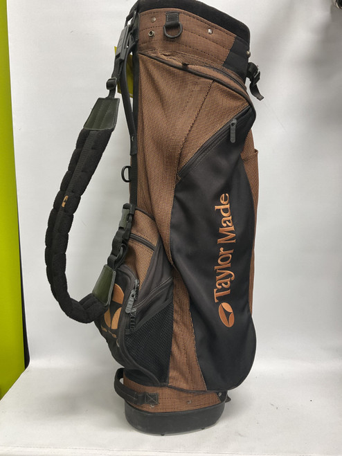 Vist Large View of Product Image Which is Used Taylormade Mens Stand Bag Brown