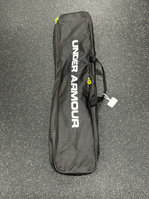 Vist Large View of Product Image Which is Used Under Armour TRAVEL STICK BAG Player Carry Bag Black