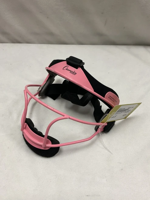 Vist Large View of Product Image Which is Used Champion Sports FIELDERS MASK BB/SB Fielders Mask Pink One Size