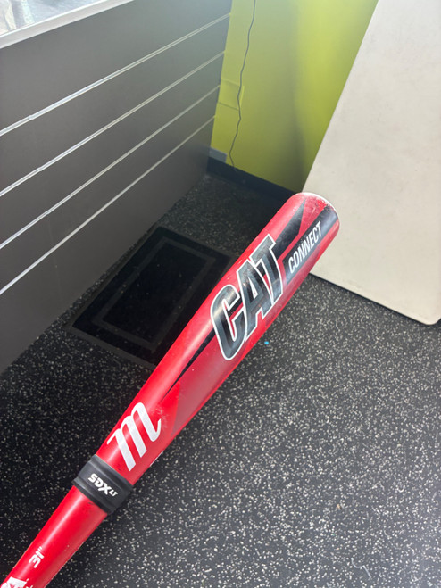 Vist Large View of Product Image Which is Used Marucci CAT CONNECT BB/SB USA 2 5/8 Bat 31"