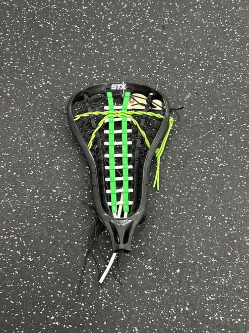 Vist Large View of Product Image Which is Used STX EXULT 10 Womens Lacrosse Head Black