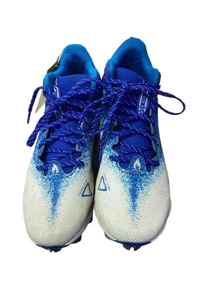 Vist Large View of Product Image Which is Used Nike LAX Cleats Mens White Senior 11.5
