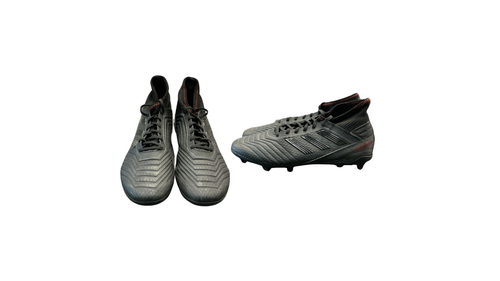 Vist Large View of Product Image Which is Used Adidas PREDATOR Soccer Cleats Black Senior 8.5