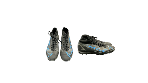 Vist Large View of Product Image Which is Used Nike MERCURIAL Soccer Indoor Shoes Black Senior 8.5