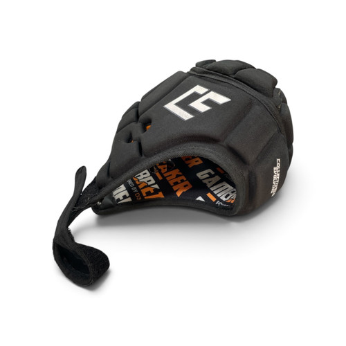 Vist Large View of Product Image Which is Used Guardian Cap Football Helmet Cover Black, side view