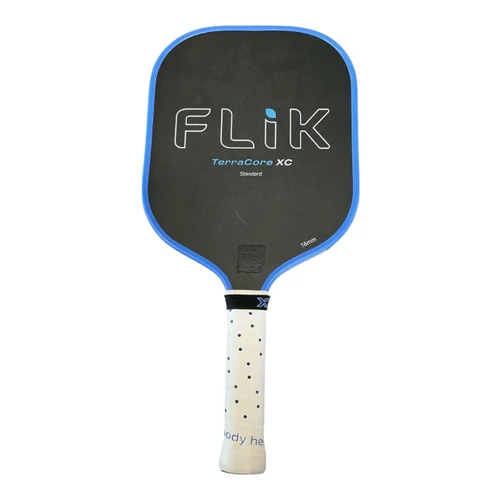 Vist Large View of Product Image Which is Used FLIK F1 TERRACORE XC Pickleball Racquet None