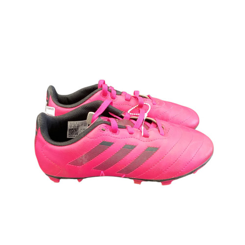 Vist Large View of Product Image Which is Used Adidas Soccer Cleats Pink Junior 01