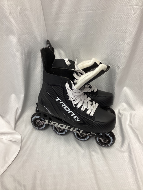 Vist Large View of Product Image Which is Used TRONX STRYKER Senior Aggressive Skates Black Senior 7