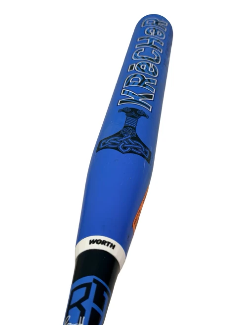 Vist Large View of Product Image Which is Used Worth KRECHER XL ENDLOAD WRH22U 26oz USSSA Slowpitch Softball Bat 34" 34/26