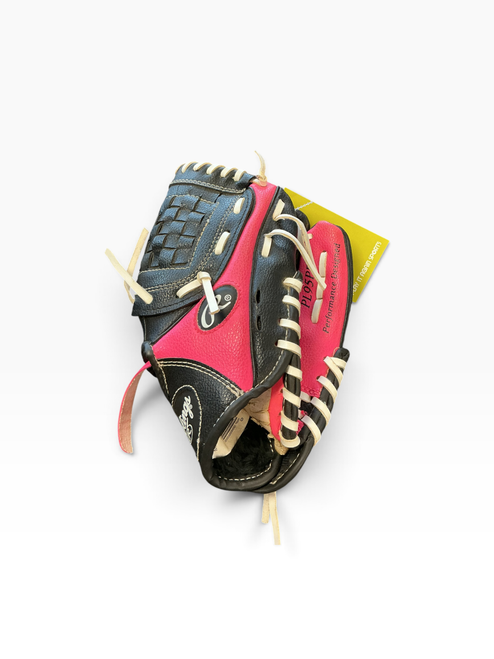 Vist Large View of Product Image Which is Used Adidas EAZY CLOSE BB/SB Glove T-ball White/Red/Navy 9 1/2"