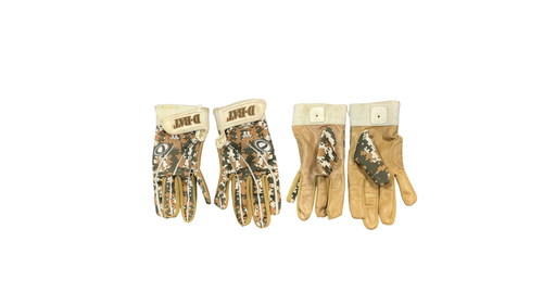 Vist Large View of Product Image Which is Used D-BAT BATTING GLOVES BB/SB Batting Gloves Brown Youth