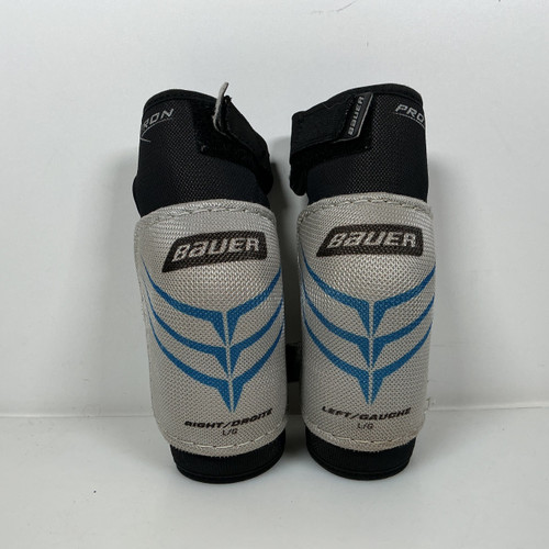Vist Large View of Product Image Which is Used Bauer Protektron Youth Elbow Pads LG