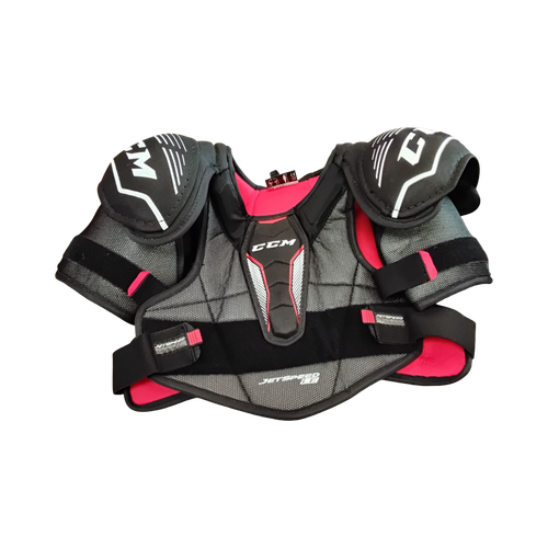 Vist Large View of Product Image Which is Used CCM JETSPEED LE Senior Shoulder Pads MD