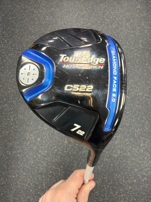 Vist Large View of Product Image Which is Used Tour Edge HOT LAUNCH C522 Mens Fairway Wood RH 7 Wood