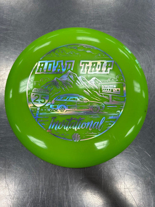Vist Large View of Product Image Which is Used Discmania FUNCTION Disc Golf Driver Neon Green
