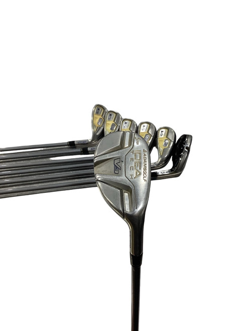 Vist Large View of Product Image Which is Used Adams Golf V3 HYBRID IRONS Womens Iron Set RH 5I-SW
