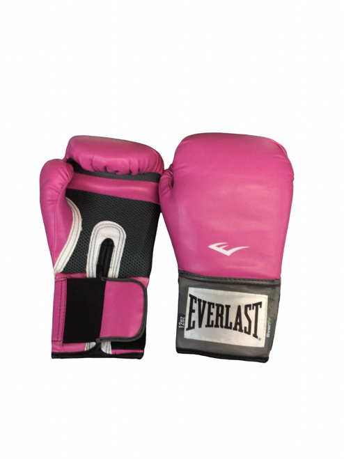 Vist Large View of Product Image Which is Used Everlast Boxing Gloves Pink Senior
