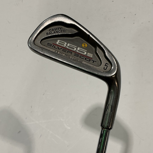 Vist Large View of Product Image Which is Used Tommy Armour 855S SILVER SCOT Mens Individual Iron RH 5 Iron