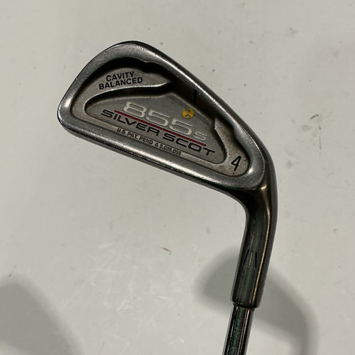 Vist Large View of Product Image Which is Used Tommy Armour 855S SILVER SCOT Mens Individual Iron RH 4 Iron