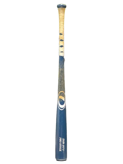 Vist Large View of Product Image Which is Used D-BAT DB-271 PRO MAPLE 33 IN BB/SB Wood Bat Navy Blue 33"