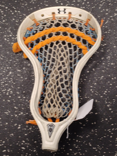 Vist Large View of Product Image Which is Used Under Armour COMMAND II Mens Lacrosse Head White