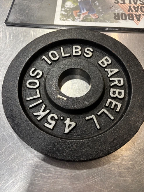 Vist Large View of Product Image Which is Used Olympic Plate (Each) 10 lb