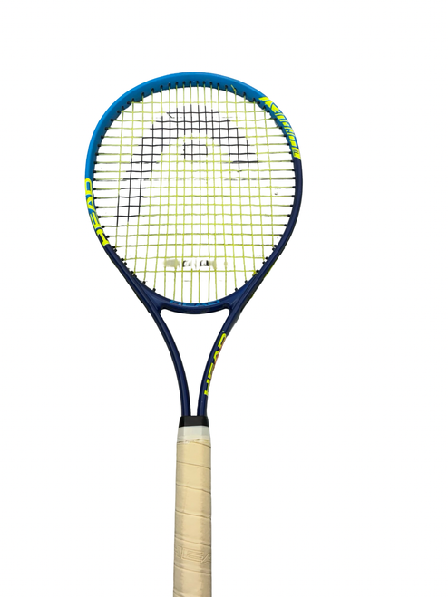 Vist Large View of Product Image Which is Used Head TI CONQUEST Adult Tennis Racquet Royal Blue Unknown
