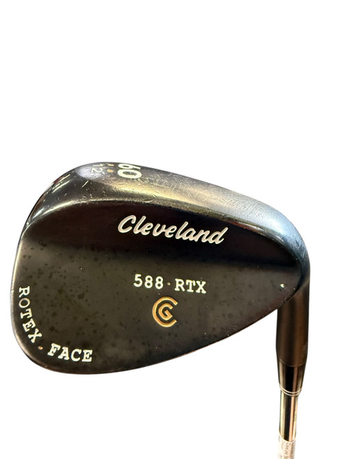 Vist Large View of Product Image Which is Used Cleveland 588 RTX WEDGE Golf Wedge Mens RH 60 Degree