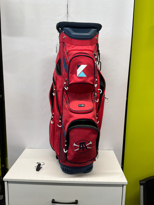 Vist Large View of Product Image Which is Used BARSTOOL SPORTS AINT NO HOBBY Mens Cart Bag Red