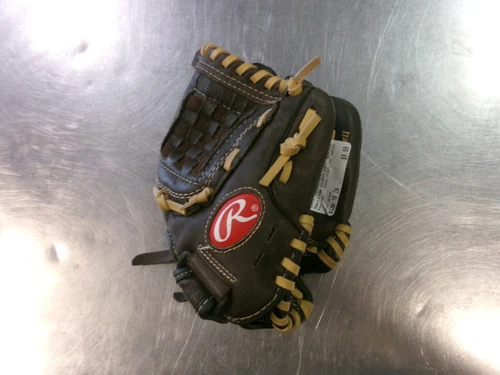 Vist Large View of Product Image Which is Used Rawlings HIGHTLIGHT SERIES BB/SB Glove RH Throw Brown 10"