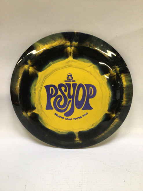 Vist Large View of Product Image Which is Used DOOMSDAY PSYOP 172G Disc Golf Driver Black