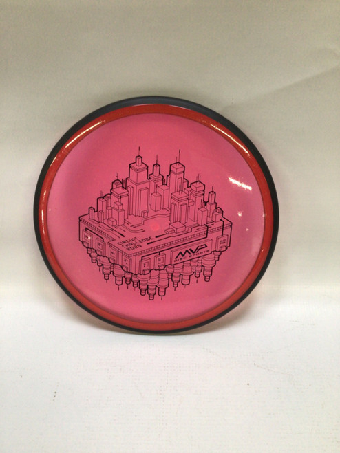 Vist Large View of Product Image Which is Used MVP CIRCUIT 176G Disc Golf Mid Range Red