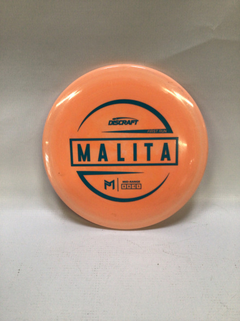 Vist Large View of Product Image Which is Used Discraft MALITA 174G Disc Golf Mid Range Orange