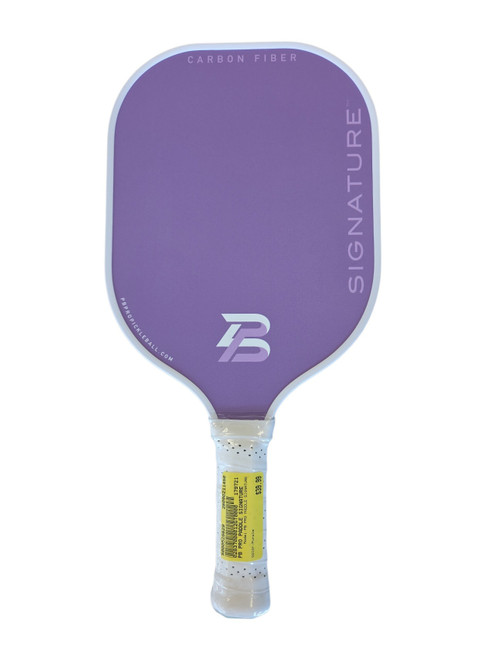 Vist Large View of Product Image Which is Used PB PRO PADDLE SIGNATURE Pickleball Racquet Purple