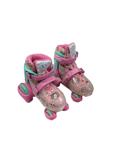 Vist Large View of Product Image Which is Used HARO Roller Hockey Skates Pink Youth 11.0